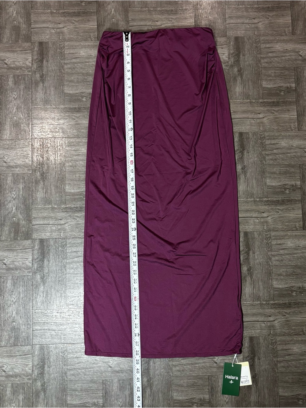 Halara High Waisted Stretchy InstantCool Maxi Pencil Skirt Size Medium - Picture 3 of 7
